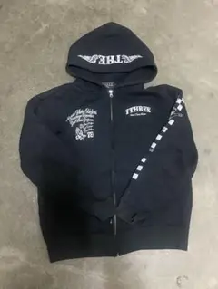 7THREE ブラック ジップパーカー 00s