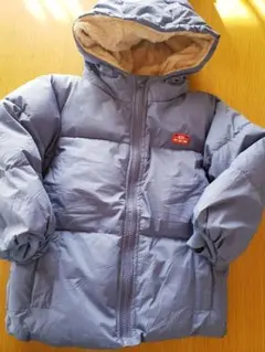 ダウンジャケット アウタージャンパー 防寒 もこもこ　裏起毛【120】