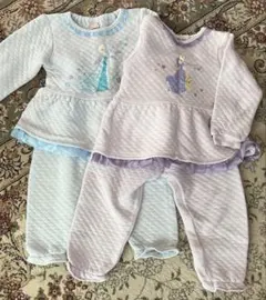 エルサ刺繍付きパジャマセット 100cm