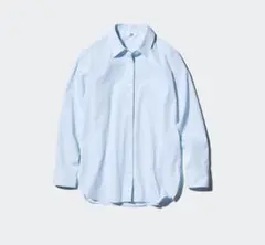 UNIQLO コットンシャツ L ライトブルーのサムネイル