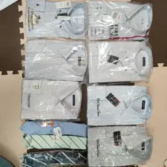 長袖ワイシャツセット、ネクタイ付