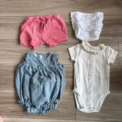プチバトー　子供服　4点セットのサムネイル