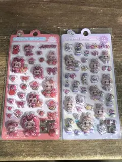 ラブブ　立体シール　ボンボンドロップ 3Dシール