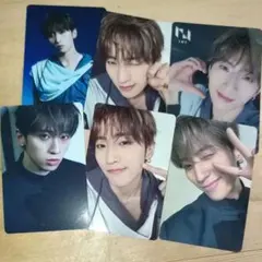 許豊凡 コンプ 5種類 クリアトレカ