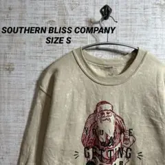 SOUTHERN BLISS COMPANYサンタプリントクルーネックトレーナー