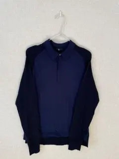 ニットポロシャツ ポロシャツ