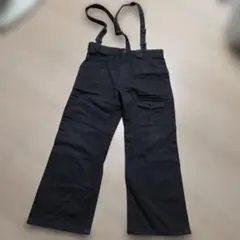 サスペンダー付きチェックパンツのサムネイル