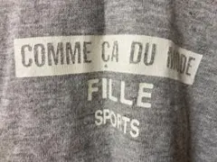 ◆新品未使用◆COMME CA DU MODE　フード付きカットソー　Ｌサイズのサムネイル
