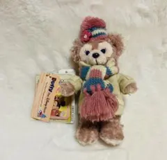 東京ディズニーシー　シェリーメイ　2012 冬　マフラー　ぬいぐるみバッジ