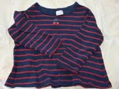 プティマイン futafuta シンプルフリー等5枚セット長袖80センチ保育園用