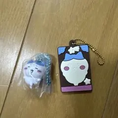 ちいかわ ハチワレ キャラパキラバマス＆ビスケットマスコット セット