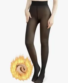 フリーサイズ 分厚い 裏起毛タイツ 美脚 極暖 タイツ 細見え デート 冬