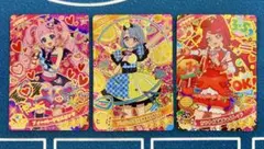 ひみつのアイプリ　リング3だん　ミラクルカード　ひまり　える　サクラ　星4