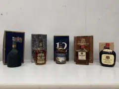 SK523☆未開栓品☆古酒まとめ☆ウイスキー☆ブランデー☆5本まとめ売りのサムネイル