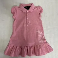 Ralph Lauren ピンク ポロワンピース 18M ラルフローレン