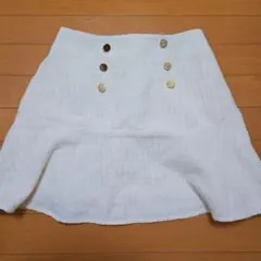 GRL グレイル ミニスカート Lサイズ ホワイト