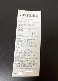 ち*こ様 超かぐや姫！アニメイト連動購入特典 リーフレット 小冊子 ポイント A