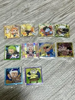 ワンピース 大海賊シール ウエハース ルフィ&シャンクス 第9弾 10枚