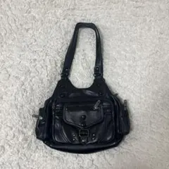 黒 Y2K グランジ ハンドバッグ