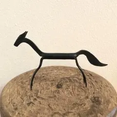 インド 馬のオブジェ アイアン 鉄 ウマ 置物 エスニック アジアン 干支