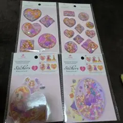 しょこたんラプンツェル ウォーターシールとステッカー 4点セット