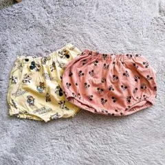 futafuta Disney ベビーパンツセット かぼちゃパンツ70-80㎝