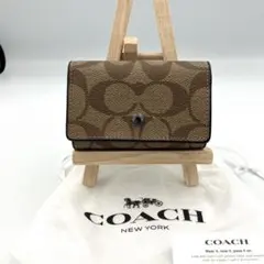 【新品】COACH♤コーチ♤キーケース♤5連♤シグネチャー