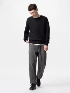 UNIQLO リラックスアンクルジーンズワイドフィット S