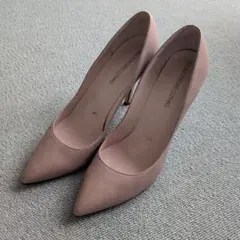 ピンク ポインテッドトゥ ハイヒール