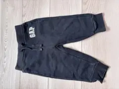 GAP ブラック スウェットパンツ 80センチ　保育園　男の子　女の子　お出かけ