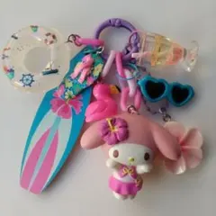 じゃらじゃらキーホルダー　ウサハナ⑨　チャーム　みんなでバカンスフィギア じゃらじゃらキーホルダー ウサハナ⑨ チャーム みんなでバカンス