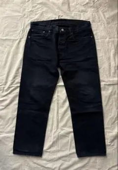 Levi's 501 ブラックデニムパンツ 希少トルコ製　LVC 赤耳　中古のサムネイル