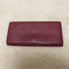 LONGCHAMP ロンシャン 長財布 レザー レッドのサムネイル