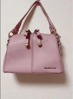 【JILL STUART】ハンドバッグ（ピンク）　ショルダー紐付き