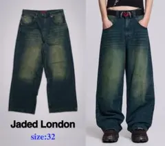 完売品 jaded london デニム チェックパンツ かつき君着用 28 - メルカリ