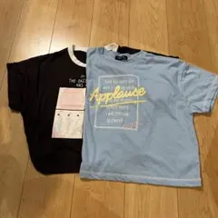 ブルー　ブラック Tシャツ 140 2枚セット　女の子