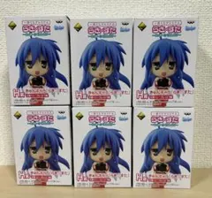 らき☆すた フィギュア（全6種）セット。