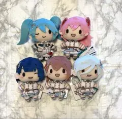 プロセカ モアモアジャンプ ふわぷち マスコット 3種 モモジャン