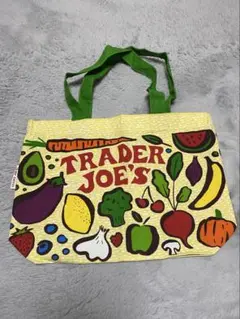 【新品・未使用】 TRADER JOE'S フルーツ野菜エコバッグ