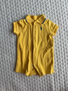 美品　Ralph Lauren イエロー ポロロンパース 3M 60