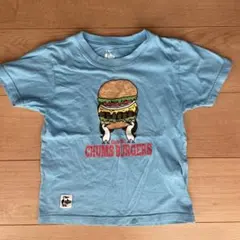 チャムス　ハンバーガー　キッズTシャツL