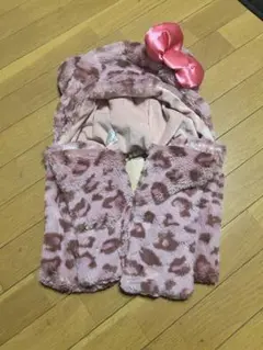 USJ ユニバ　マフラーハット ハローキティ ヒョウ柄