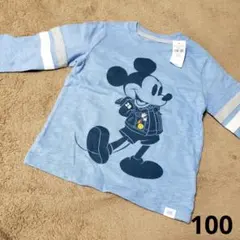 baby gap ディズニー　ミッキー　ロングTシャツ