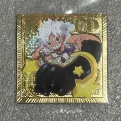 激レア ワンピース ゴールドパラレル　ルフィ　大海賊シールウエハース