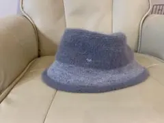MARIO VALENTINO グレー バケットハット 57.5cm