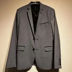 H&Mチェック柄 テーラードスーツ