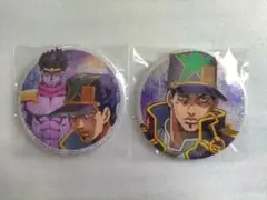 ジョジョの奇妙な冒険　缶バッチ　承太郎　スタープラチナ スタプラ SP