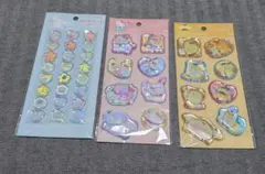 【国内正規品】サンリオ　ウォーターシール　おはじきふうシール　キティ　他