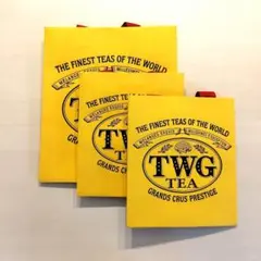 TWG TEA ショップ袋 3枚セット（サイズ２種類）のサムネイル