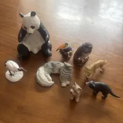 ミニサイズの動物 フィギュア まとめ売りのサムネイル